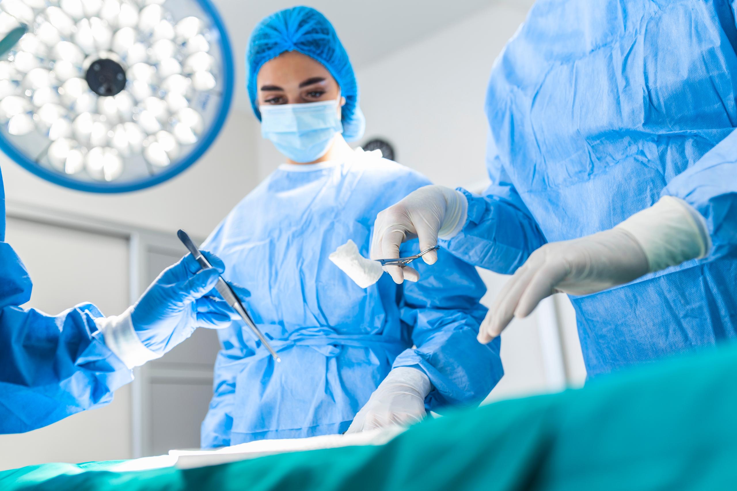 Does operations in a hospital writes